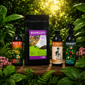 COMBO UFC JARDÍN: BIOESPID + BIOPÉLETS (1 kg) + SR FÚLVICO + BIO X5