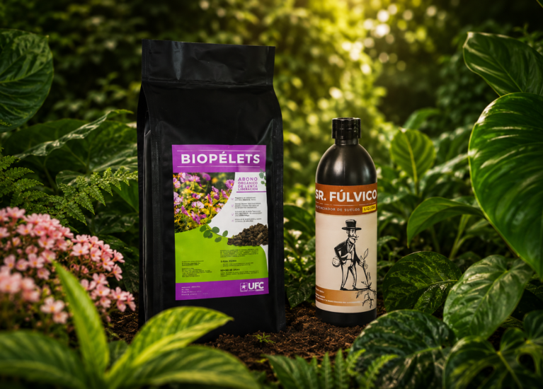 Comparativa y guía de uso combinado: Sr. Fúlvico + Biopélets de UFC Agricultura Regenerativa